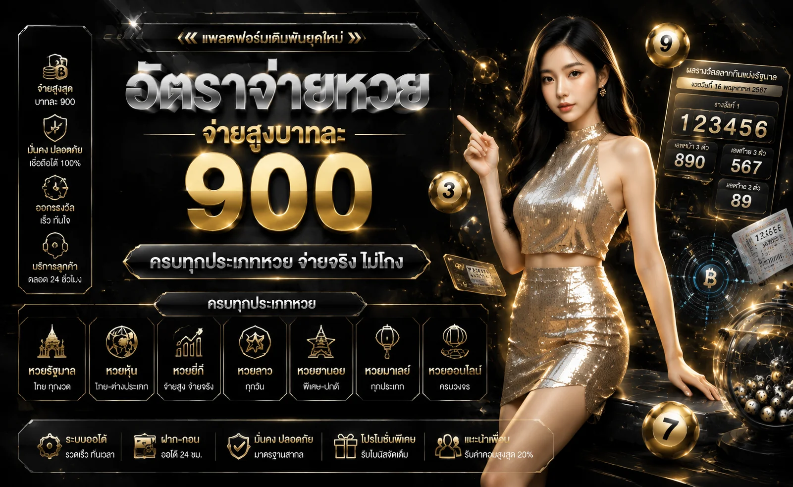 แทงหวยออนไลน์ W88 ครบทุกสำนักพร้อมอัตราจ่ายสูง